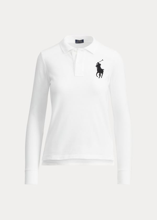 Polo Ralph Lauren Skinny Fit Big Pony Polo Dame Danmark (GSFVY5478)